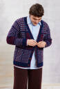 Ensemble de tricot Veste CARPE DIEM avec instructions de tricotage dans une boîte garnwelt en taille S-M