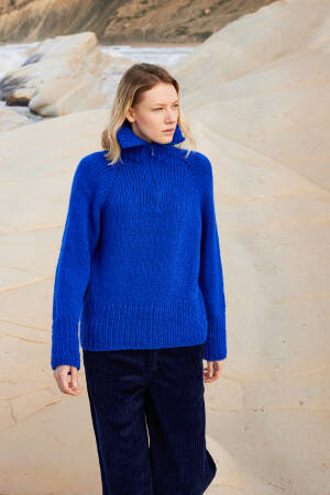 Strickset Pullover PROMISE mit Anleitung in garnwelt-Box in Größe S-M