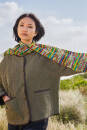 Ensemble de tricot Écharpe MOVE 8-FACH/8-PLY avec instructions de tricotage dans une boîte garnwelt en taille ca 25 x 200 cm