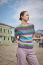 Ensemble de tricot Pull sans manches QUATTRO DÉGRADÉ avec instructions de tricotage dans une boîte garnwelt en taille S-M