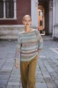Ensemble de tricot Pullover ILLUSION avec instructions de tricotage dans une boîte garnwelt en taille S
