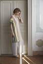 Knitting set Tunic BABY COTTON NATURALLY COLORED with knitting instructions in garnwelt box in size S-M