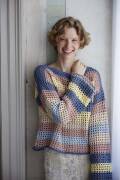 Ensemble de tricot Pullover au crochet BABY COTTON avec instructions de tricotage dans une boîte garnwelt en taille S-M
