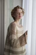 Ensemble de tricot Pullover au crochet BABY COTTON avec instructions de tricotage dans une boîte garnwelt en taille S-M