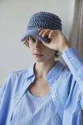 Ensemble de tricot Bonnet au crochet BABY COTTON avec instructions de tricotage dans une boîte garnwelt en taille DG