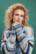 Ensemble de tricot Gilet en top-down PROMISE avec instructions de tricotage dans une boîte garnwelt en taille S