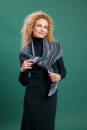Strickset Dreiecktuch CLOUD mit Anleitung in garnwelt-Box in Größe ca 160 x 60 cm
