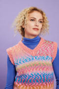 Ensemble de tricot Pull sans manches PROMISE avec instructions de tricotage dans une boîte garnwelt en taille S