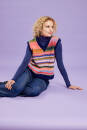 Ensemble de tricot Pull sans manches PROMISE avec instructions de tricotage dans une boîte garnwelt en taille S
