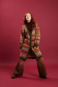 Knitting set Long Cardigan PROMISE with knitting instructions in garnwelt box in size S-M