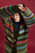 Knitting set Long Cardigan PROMISE with knitting instructions in garnwelt box in size S-M