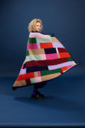 Knitting set Blanket PROMISE with knitting instructions in garnwelt box in size ca 130 x 180 cm