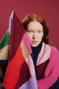 Knitting set Blanket PROMISE with knitting instructions in garnwelt box in size ca 130 x 180 cm