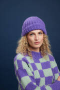 Ensemble de tricot Bonnet PROMISE avec instructions de tricotage dans une boîte garnwelt en taille DG