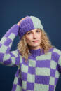 Ensemble de tricot Bonnet PROMISE avec instructions de tricotage dans une boîte garnwelt en taille DG