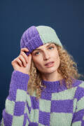 Knitting set Sweater PROMISE with knitting instructions in garnwelt box in size S-M