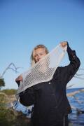 Ensemble de tricot Châle CASHMERE EXTRA LACE avec instructions de tricotage dans une boîte garnwelt en taille ca 28 x 114 cm