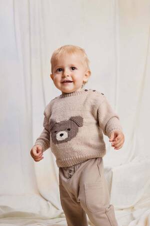 Knitting instructions Baby Sweater 901_099_018 LANGYARNS Baby Merino BEAR as download