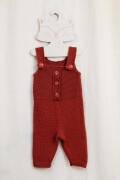 Knitting set Romper Lang Yarns Baby Merino WYNTER with...