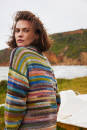 Knitting set Cardigan INFINITY with knitting instructions in garnwelt box in size S-M
