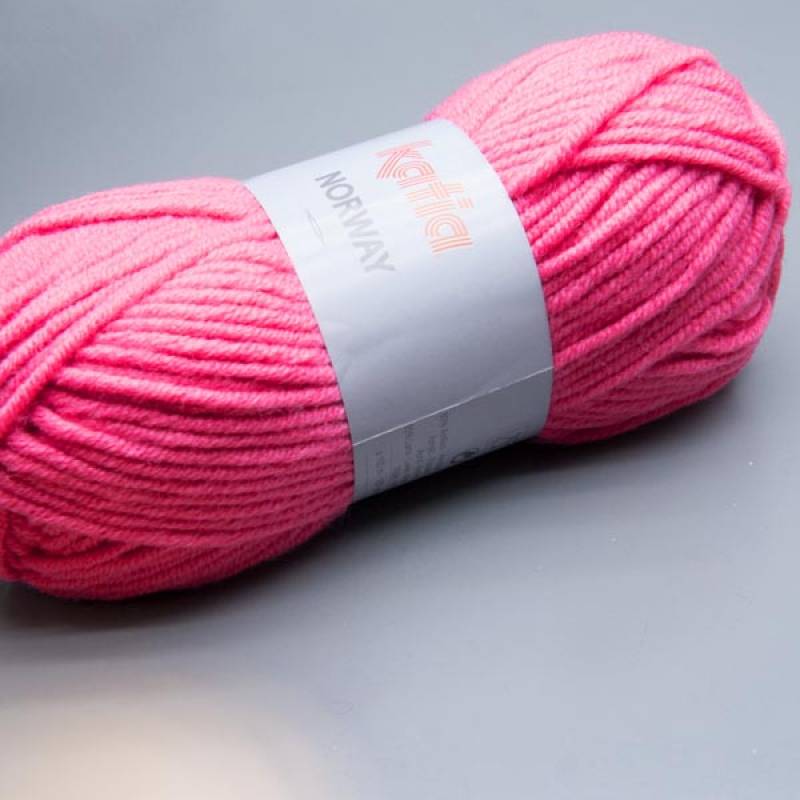 Katia Norway 016 azalea pink 100g