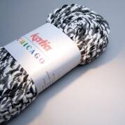 Katia Chicago 110 grau-weiß 100g