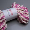 Katia Tonga 304 pink-white 100g