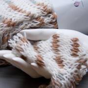 Katia Milano 050 wollweiß braun 150g