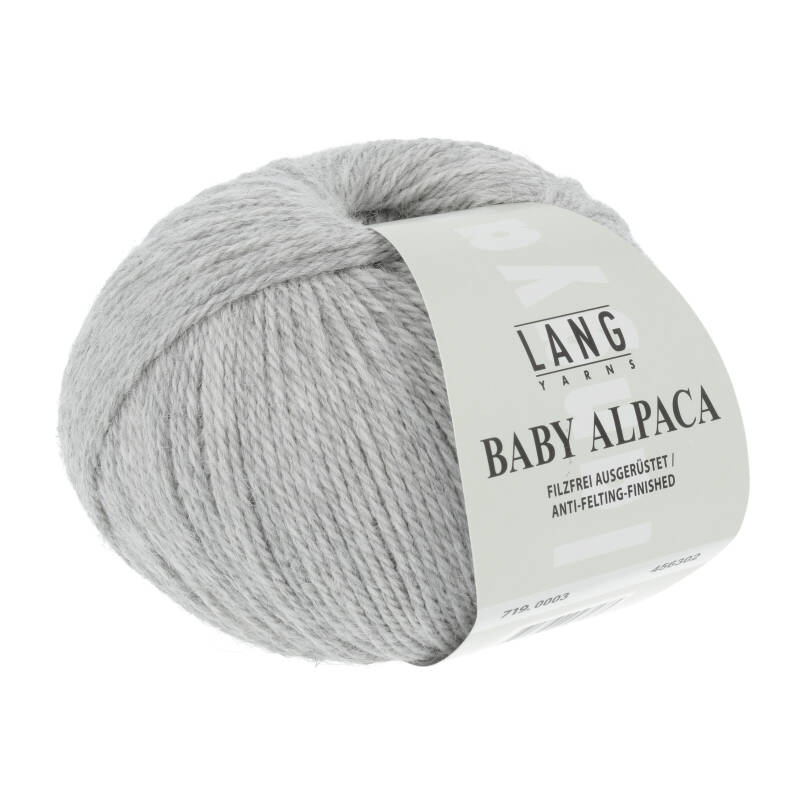 Baby Alpaca Wolle Von Lang Yarns - Superweich In Lila Hell | 167m/50g | Nadeln 3