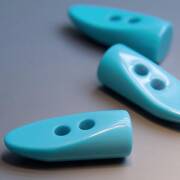 Knopf Union-Knopf 0451043 032mm 0032 cyanblau