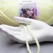 Schachenmayr Neon Mix 122 beige-neon gelb 150g