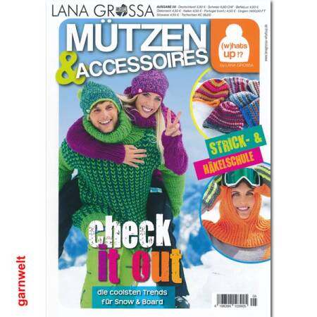 Lana Grossa Mützen & Accessoires 5  Strickzeitschrift mit Strickanleitungen