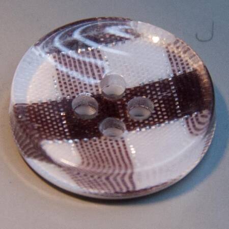 Knopf Union-Knopf 0451041 018mm 0022 braun-weiss