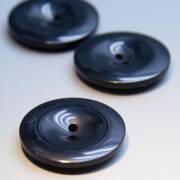 Knopf Union-Knopf  0451000 028mm 0080 schwarz