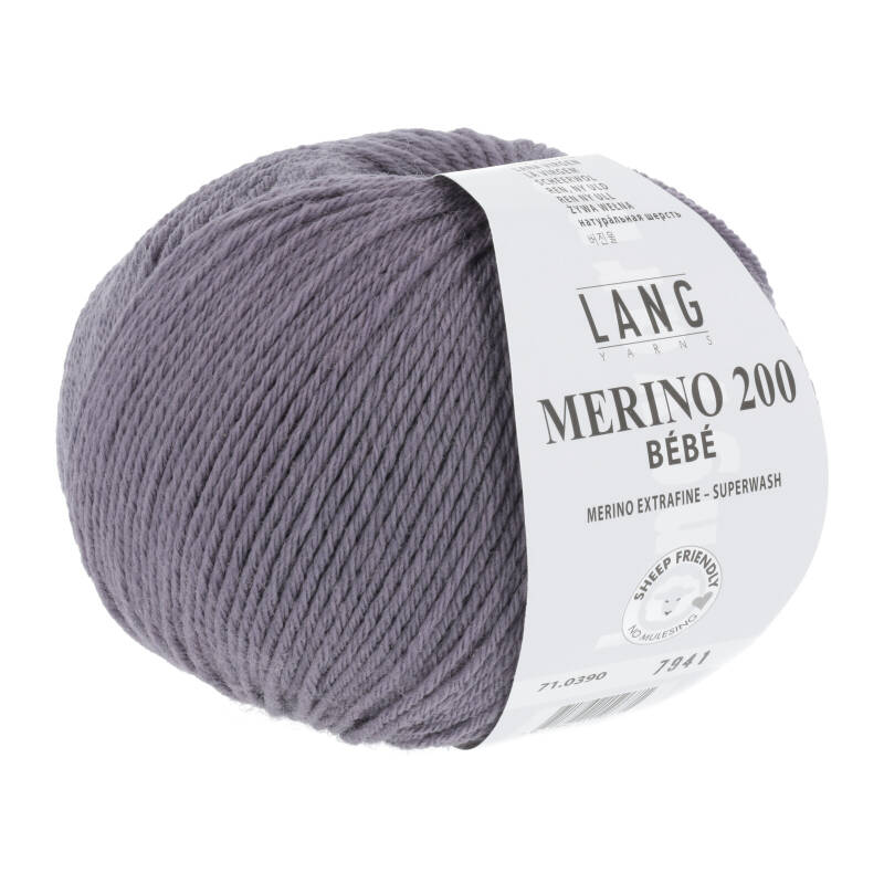 Lang Yarns MERINO 200 BEBE 390