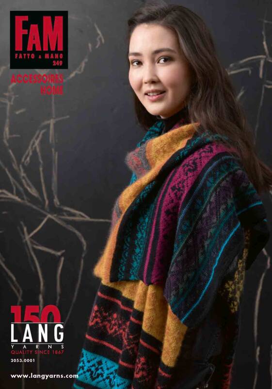 Lang Yarns Fatto a Mano FAM 249 Accessoires Home... Lang Yarns Fatto a Mano FAM 249 Accessoires Home Srickheft mit Srickanleitungen