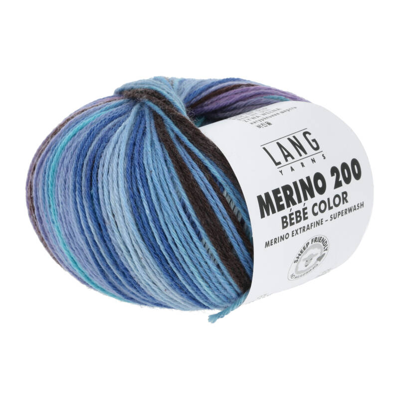 Lang Yarns MERINO 200 BEBE COLOR