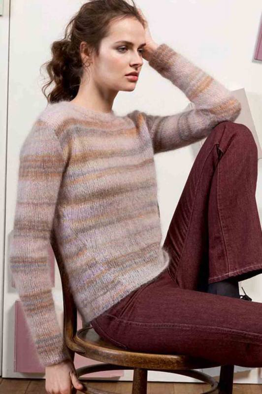 Pullover - Lang Yarns Mille Colori Superkid - Strickset mit Anleitung in garnwelt-Box