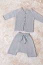 Jacke - Lang Yarns Baby Cotton - Strickset mit Anleitung in garnwelt-Box 92-98