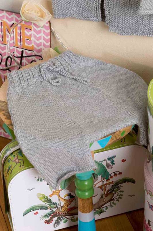 Hose - Lang Yarns Baby Cotton - Strickset mit Anleitung in garnwelt-Box