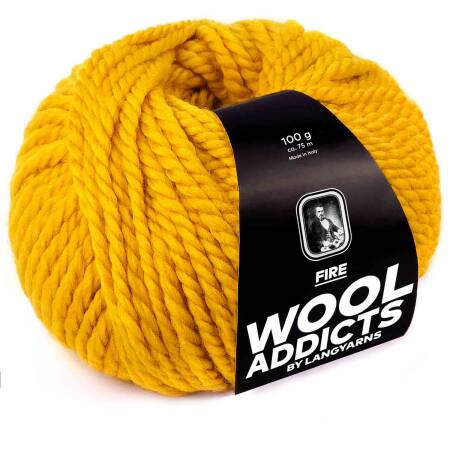 Lang Yarns Wooladdicts Fire 11