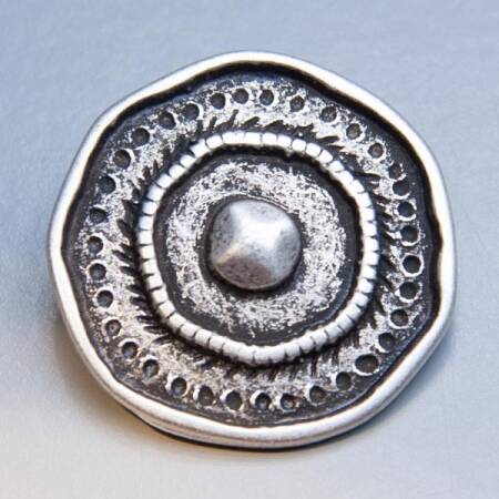 Knopf Union-Knopf 0043201 025mm 0083 silber