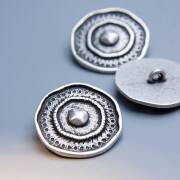 Knopf Union-Knopf 0043201 025mm 0083 silber