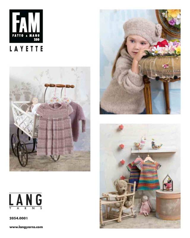 Lang Yarns Fatto a Mano FAM 250 Layette Strickheft mit Strickanleitungen