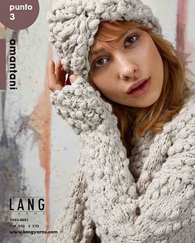 Lang Yarns Punto 3 Amantani - Strickheft mit Strickanleitungen