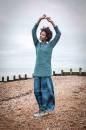 Pullover Mermaids Dream - Lang Yarns Earth - Strickset mit Anleitung in garnwelt-Box XL