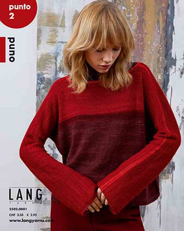 Lang Yarns Punto 2 Puno - Strickheft mit Strickanleitungen Lang Yarns Punto 2 Puno - Strickheft mit Strickanleitungen