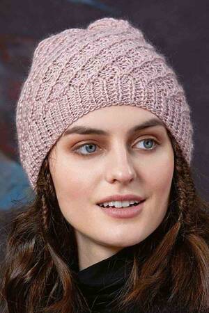 Mütze - Lang Yarns Stockholm - Strickset mit Anleitung in garnwelt-Box