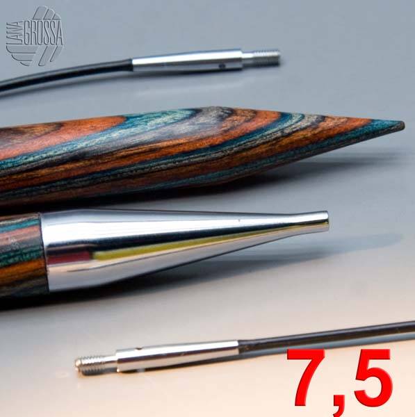 Lana Grossa Vario Nadelspitzen Design-Holz 7,5mm Lana Grossa Vario Nadelspitzen Design-Holz 7,5mm