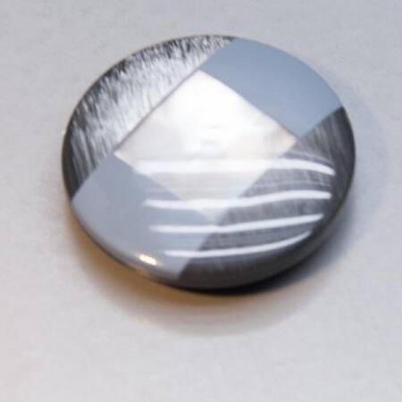 Knopf Union-Knopf  0451274 028mm 0076 grau